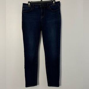 Liverpool the Hugger Ankle Skinny Jean In dark blue size 8 / 29